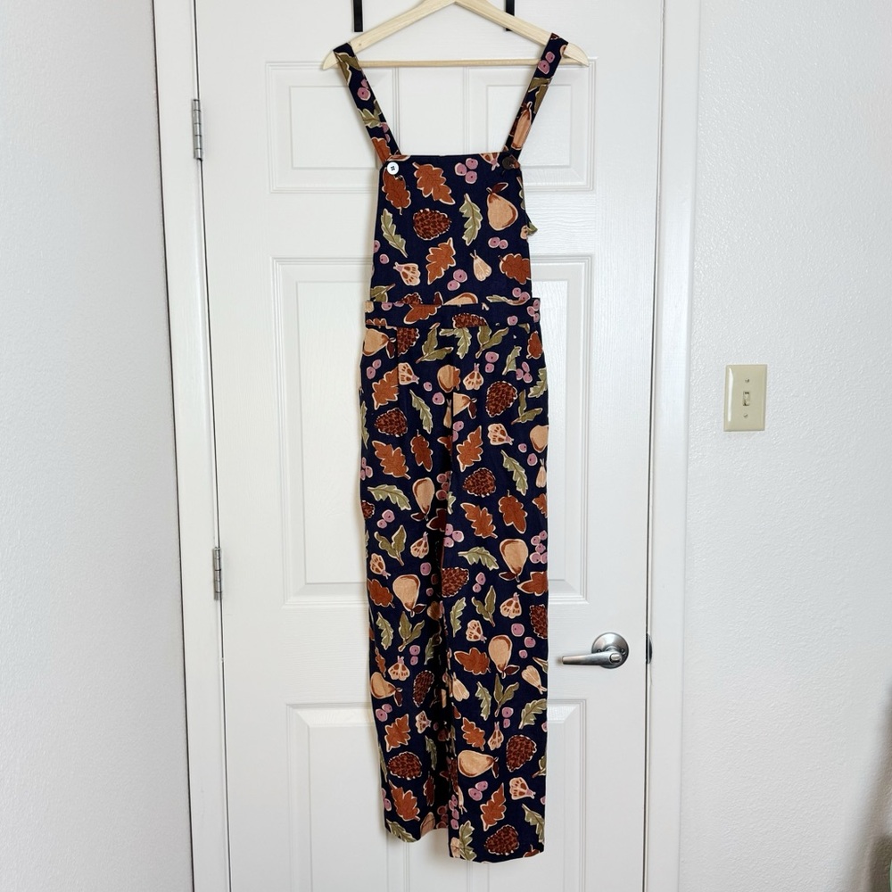 Princess Highway Forest Print Overalls